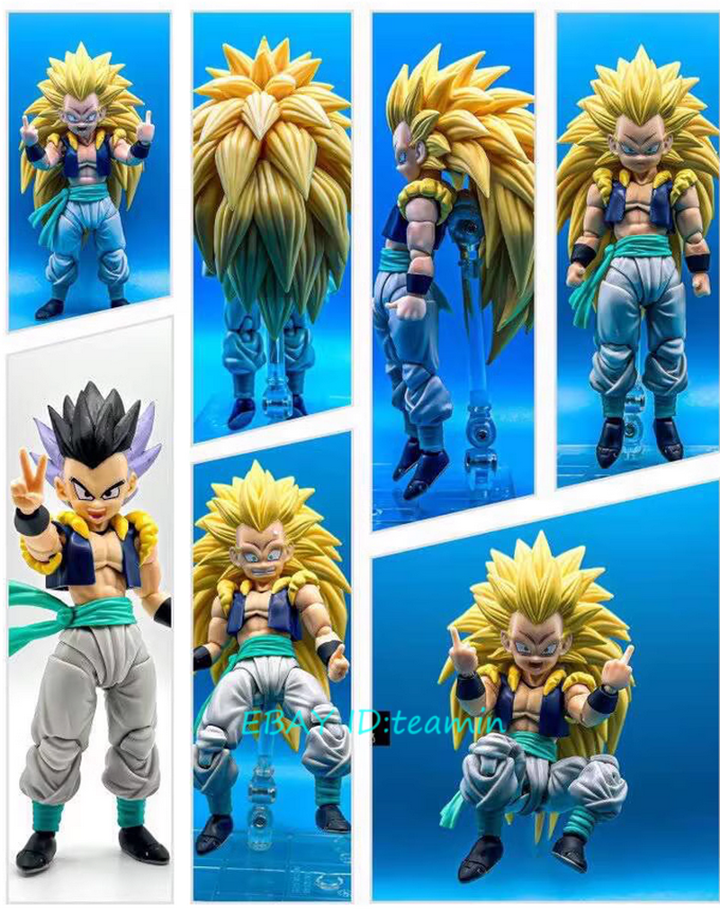 K.W Studio Gotenks Super Saiyan 3 & Normalcy Custom Head