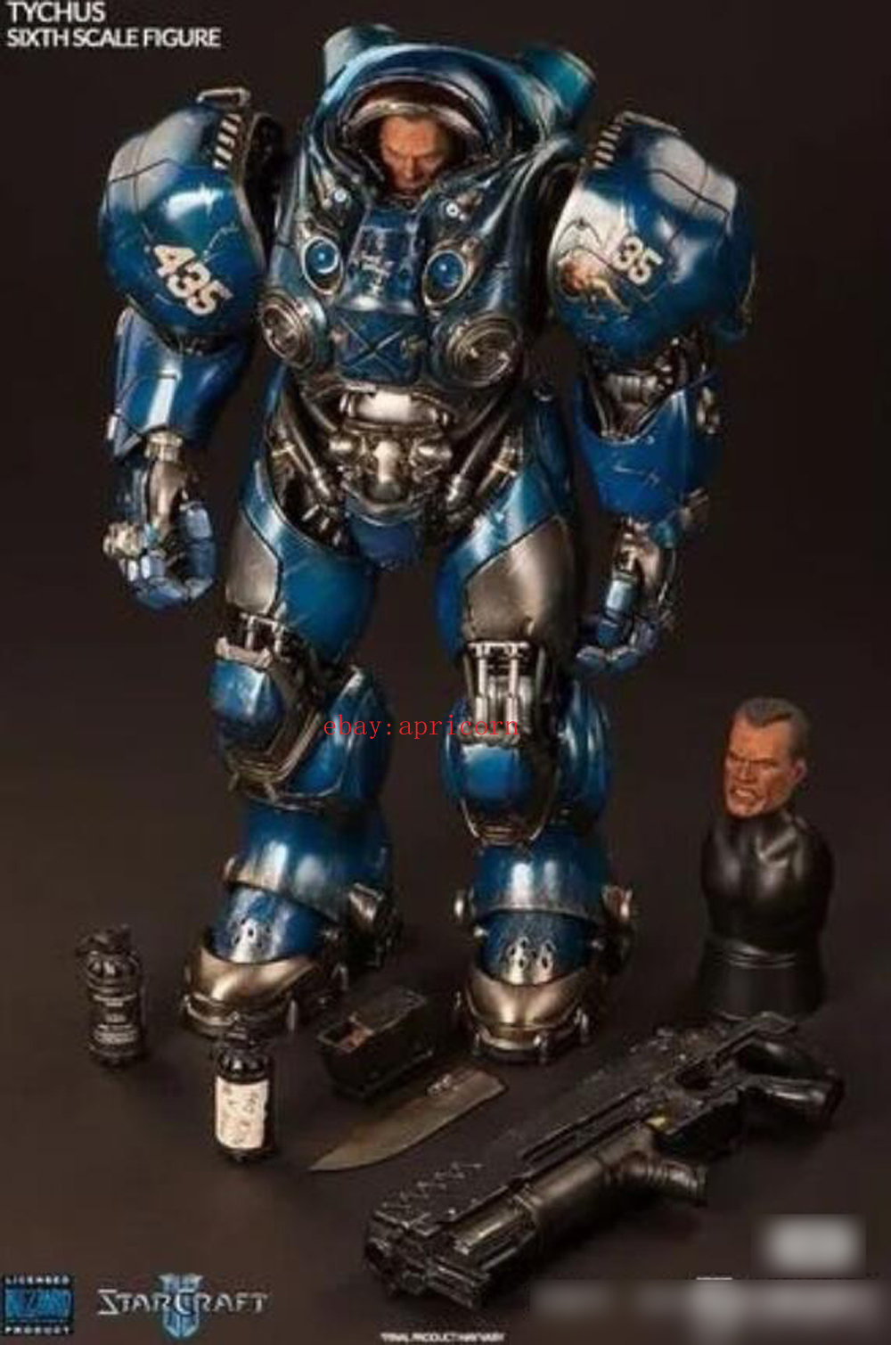 Sideshow Tychus Findlay StarCraft 1/6 Action Figure Collectible