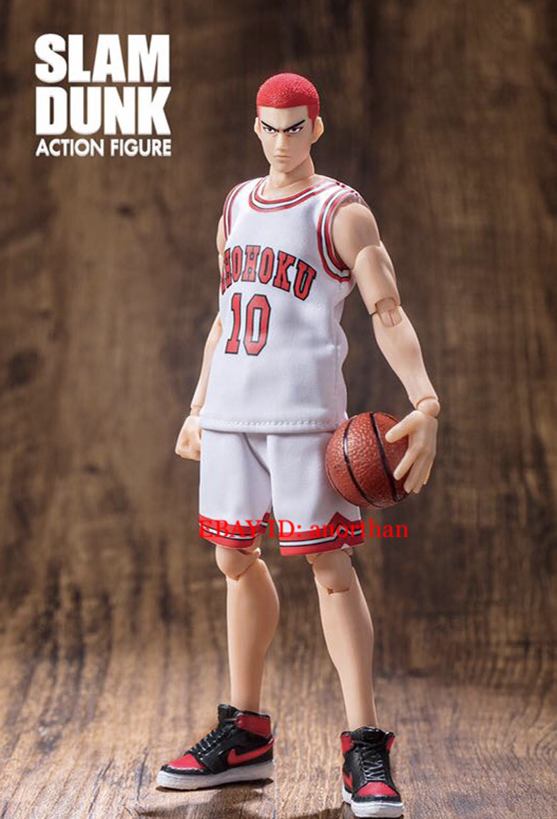 New Dasin Model SLAM DUNK Hanamichi Sakuragi White Ver. Action