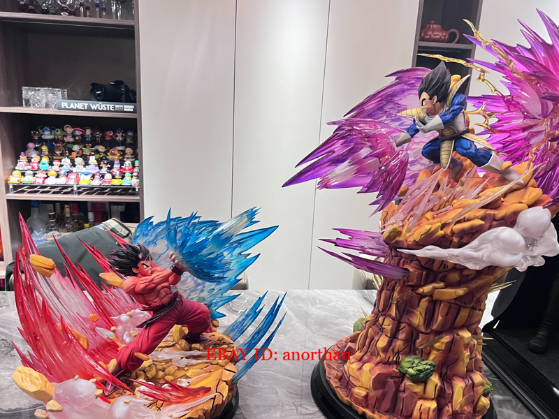 Tsumu セットⅡ Tsume Art HQS Dragon Ball Z Goku Kaio-Ken VS Vegeta Galick Gun 1/6