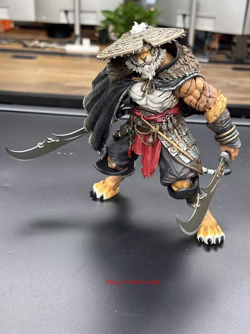 MU-FP003 1/12 Tiger Hermit Furay Planet Blade Master Weng Action