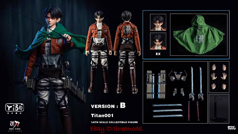 ☆新品☆Yibo Toys x Niren Studio1/6 攻撃小隊 コマンダー 通常