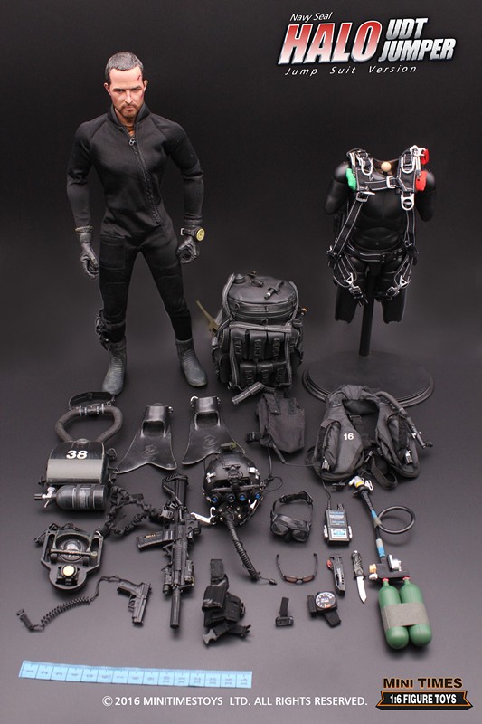 ホットトイズ　ミリタリーフィギュア　HALO UDT JUMPER 1/6 ホットトイズ ミリタリーフィギュア HALO UDT JUMPER 1/6 - メルカリ