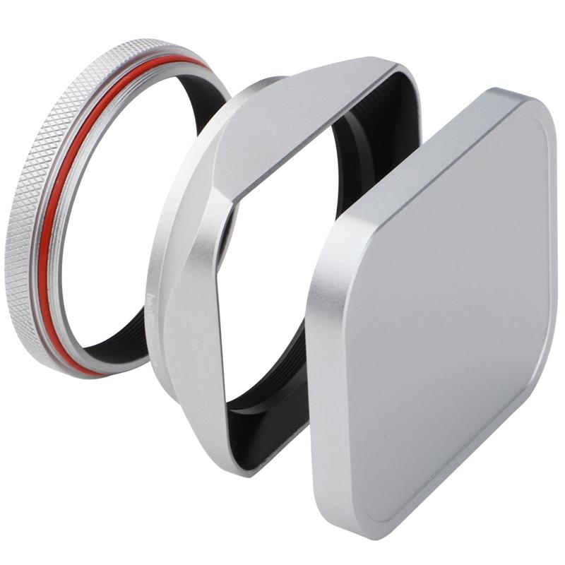 Rectangle Metal Camera Lens Hoods Cover Ring For Fuji Fujifilm X100V X100F X100T - Picture 21 of 21