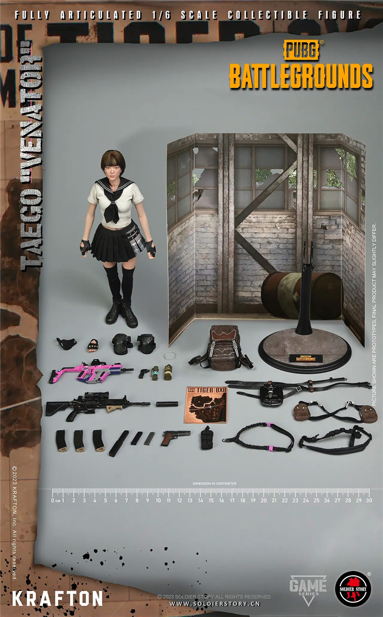 SOLDIER STORY SSG-007 1/6 PUBG BATTLEGROUNDS Taego Venator Action
