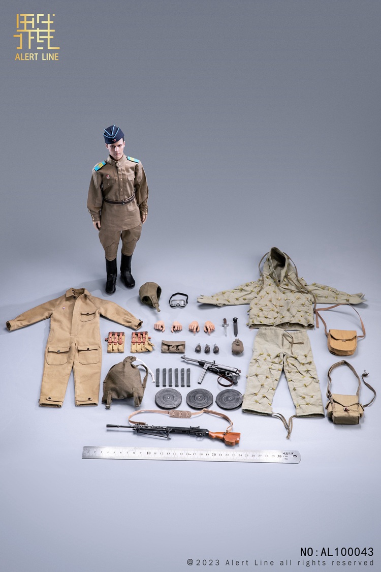 ALERT LINE AL100043 1/6 WWII Soviet Airborne Forces Action Figure