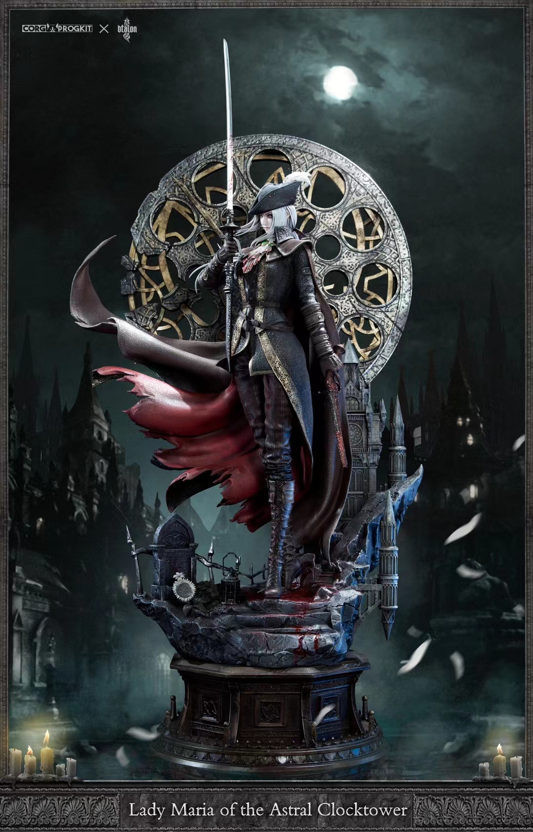 Dtalon Studio Bloodborne Lady Maria Model Astral Clocktower Resin