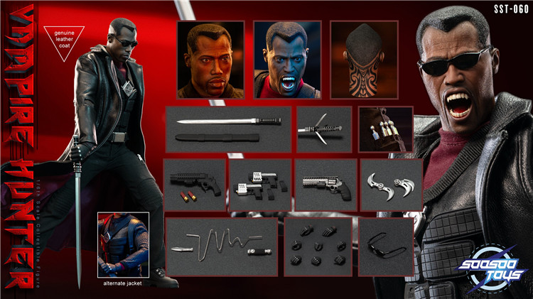 Soosootoys SST-060 1/6 Vampire Hunter Blade Man Action Figure
