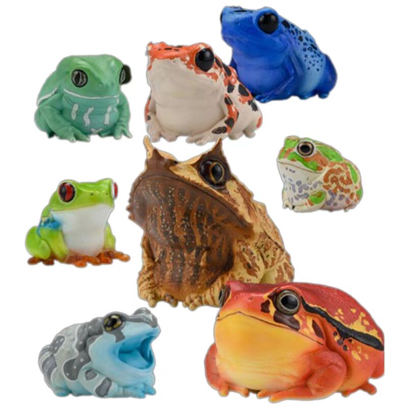 Animal Heavenly Body 20 Frog 2.0 Blind Box Model 8 Piece Set Toy
