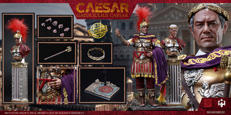 HHMODEL HH18022 1/6 ROME Imperial Army Julius Caesar Action Figure