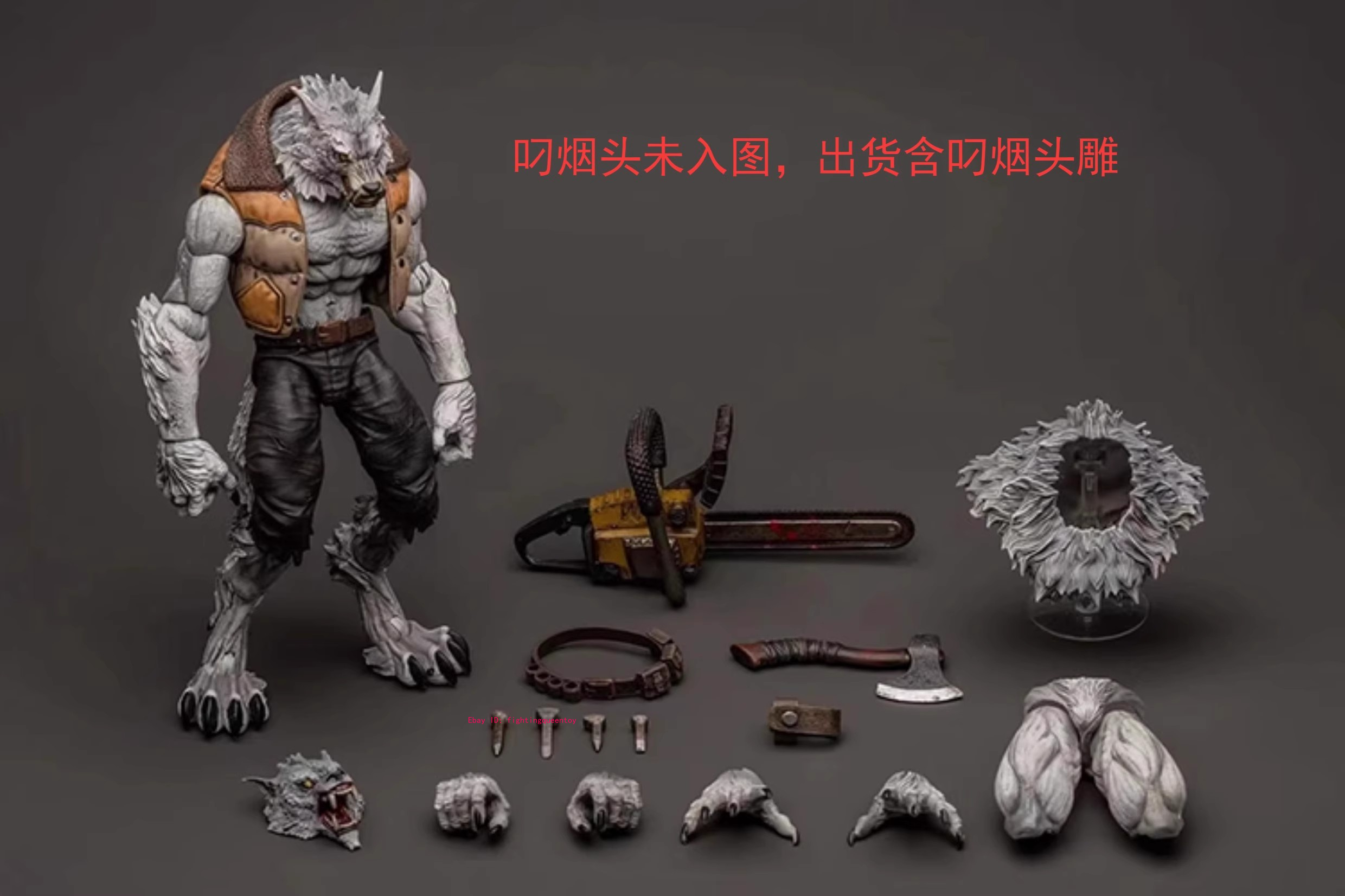 匠盟/maestro union ヴォルフ ウィリアム ウォルフ1/12 Maestro Union 1/12 Veteran William Werewolf White Color 6