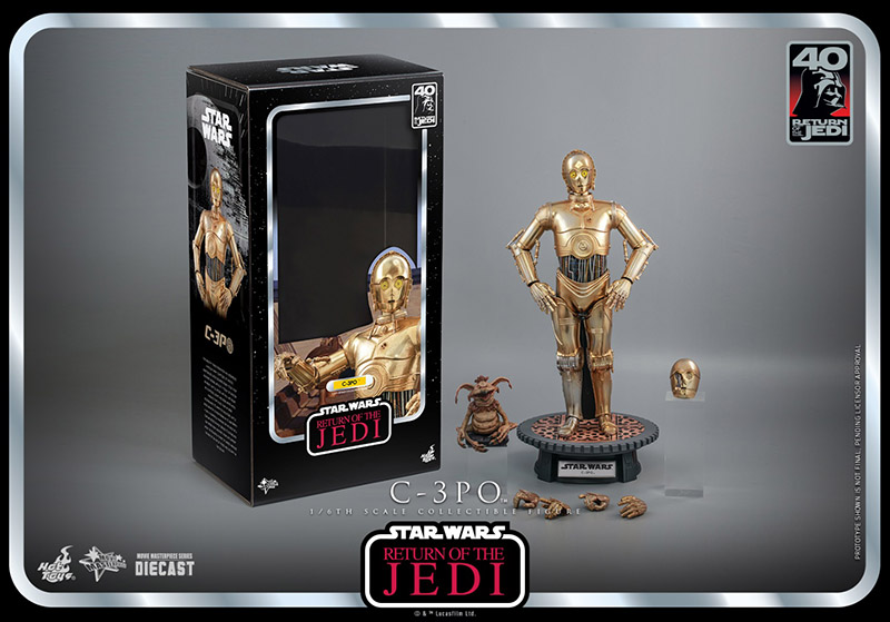 ホットトイズMMS701D56 スター・ウォーズ Star Wars C-3PO Hot Toys MMS701D56 Star Wars Episode VI: Return of the Jedi