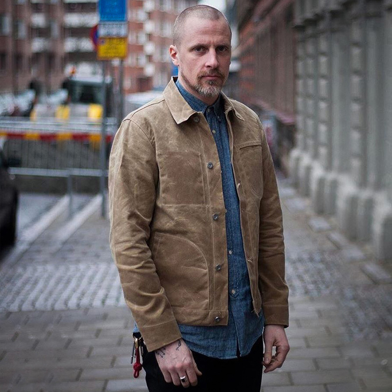 【MISCHIEF】 COTTON BIKER JACKET / KHAKI BEIGE COTTON BIKER JACKET_KHAKI BEIGE - MISCHIEF