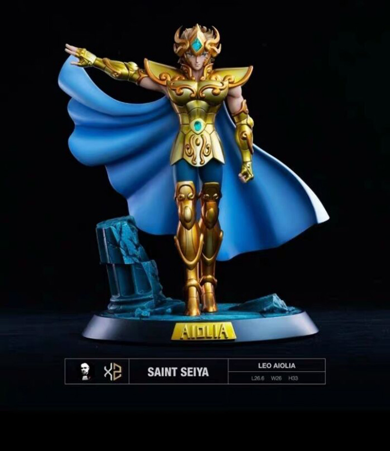 蒼盾Step Studio Saint Seiya 1/6 XS Studio 1/6 Saint Seiya Leo Aiolia Resin Model Painted