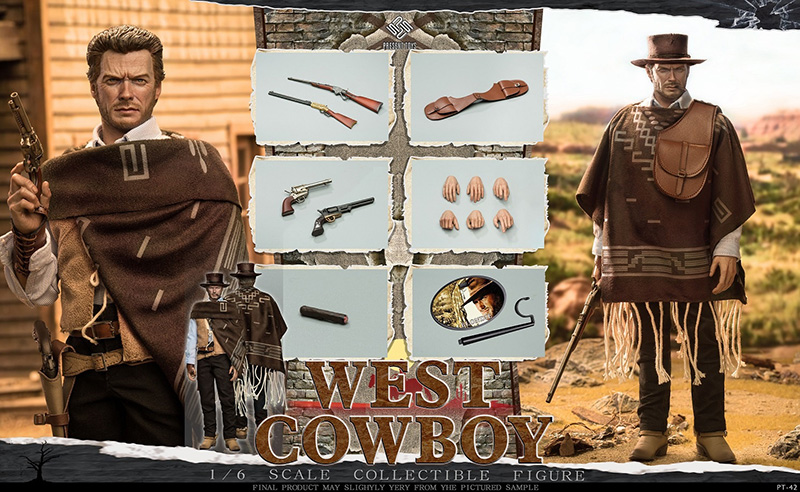 Present Toys Pt-Sp42 1/6 The Good The Bad And The Ugly Clint