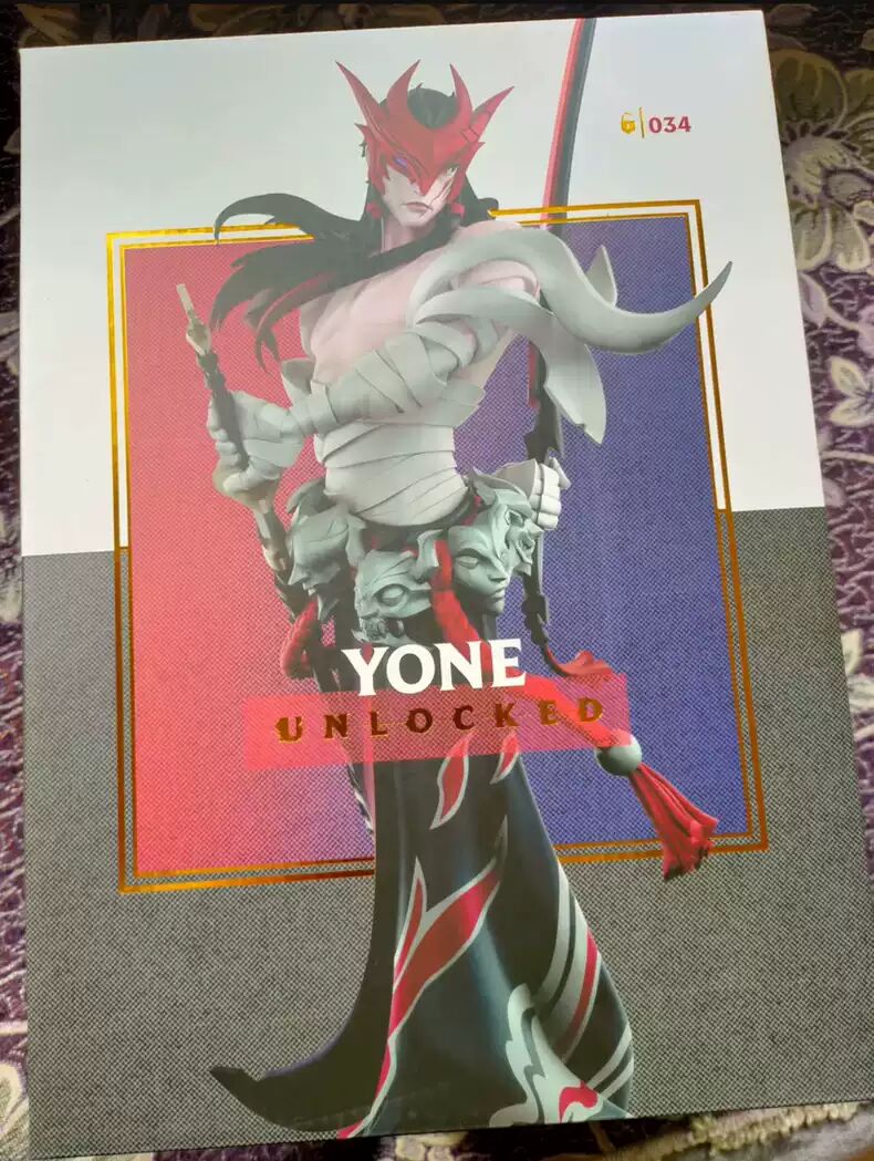 New LOL Official League of Legends The Unforgotten Yone Statue