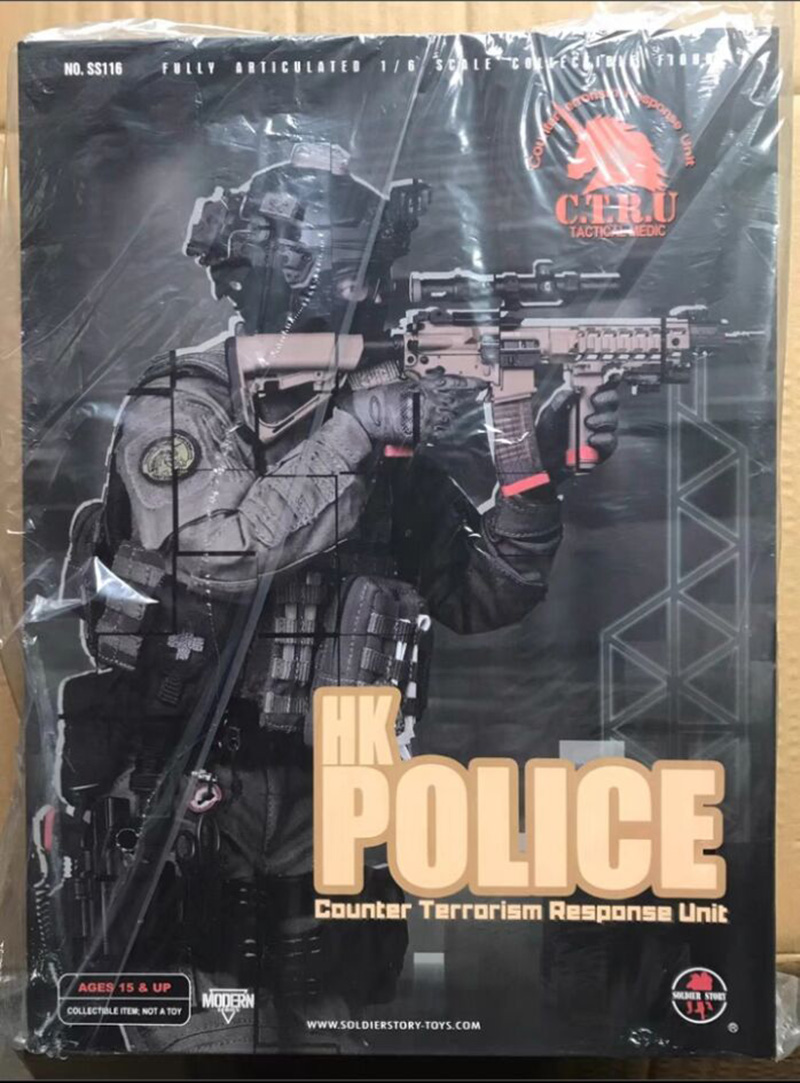 SoldierStory SS116 1/6 HK POLICE - CTRU Tactical Medic Action