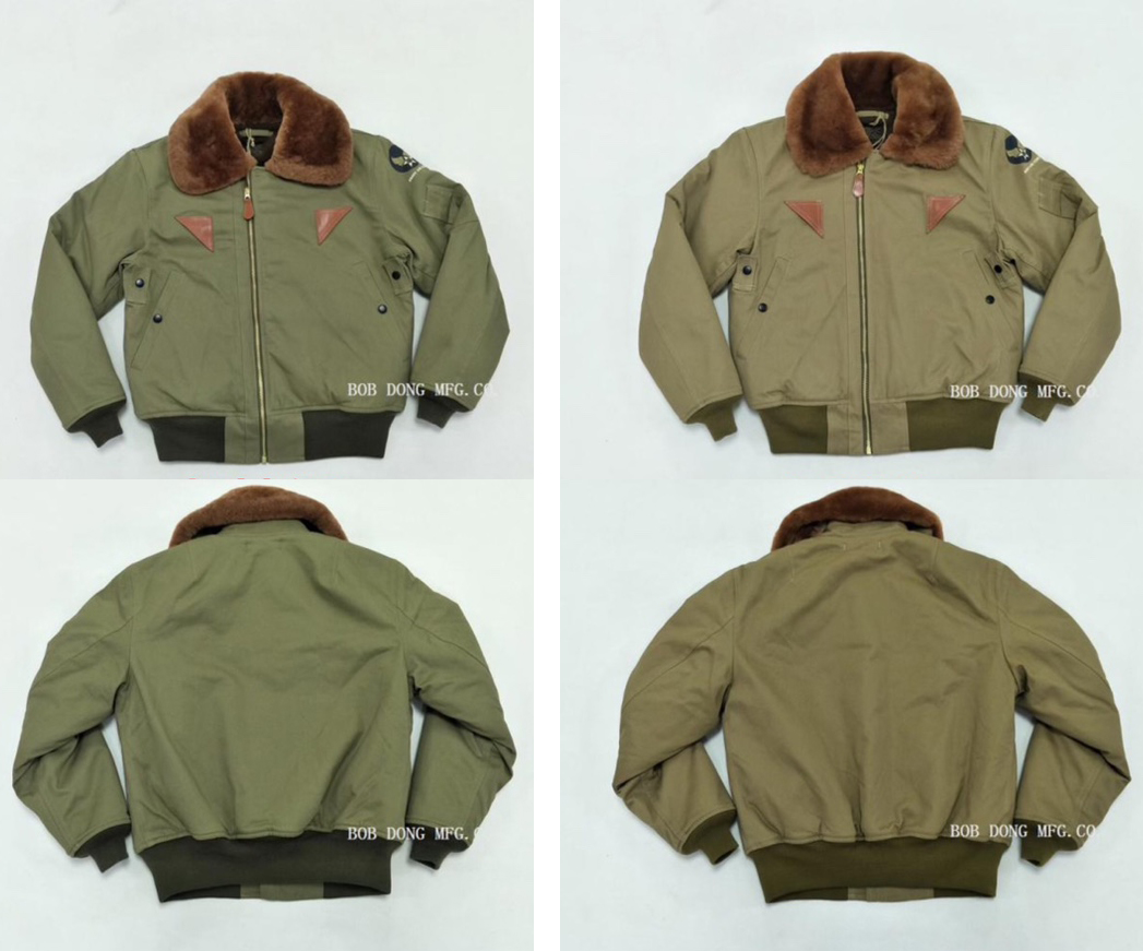 BOB DONG 1944 USAAF Type B-15A Flight Jacket Intermediate Flying