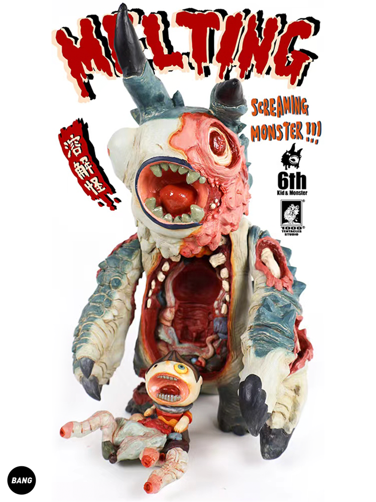 1000TENTACLES Studio Screaming Monster Limited Collectibles