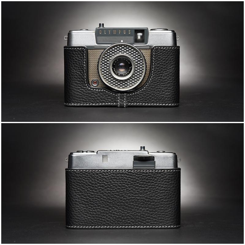 Genuine Real Leather Camera Bag Case Protect Cover For PEN S EE EE3 EE2 EES EES2