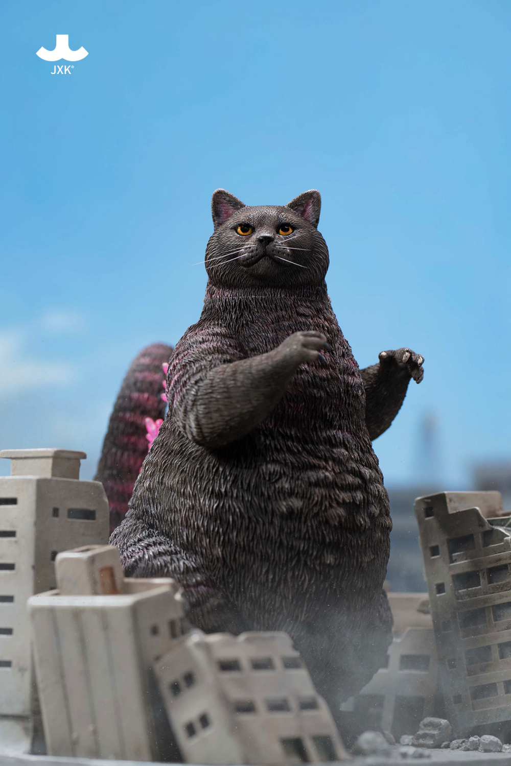 meowです★ JXK MEOWZILLA JXK226B Simulation Cat Creative Decoration