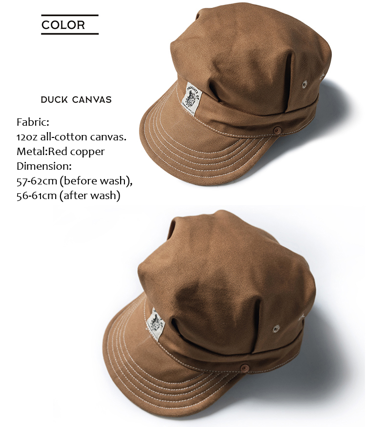 Bronson Retro Railroad Engineer Hat Adjustable Rugged Style Train