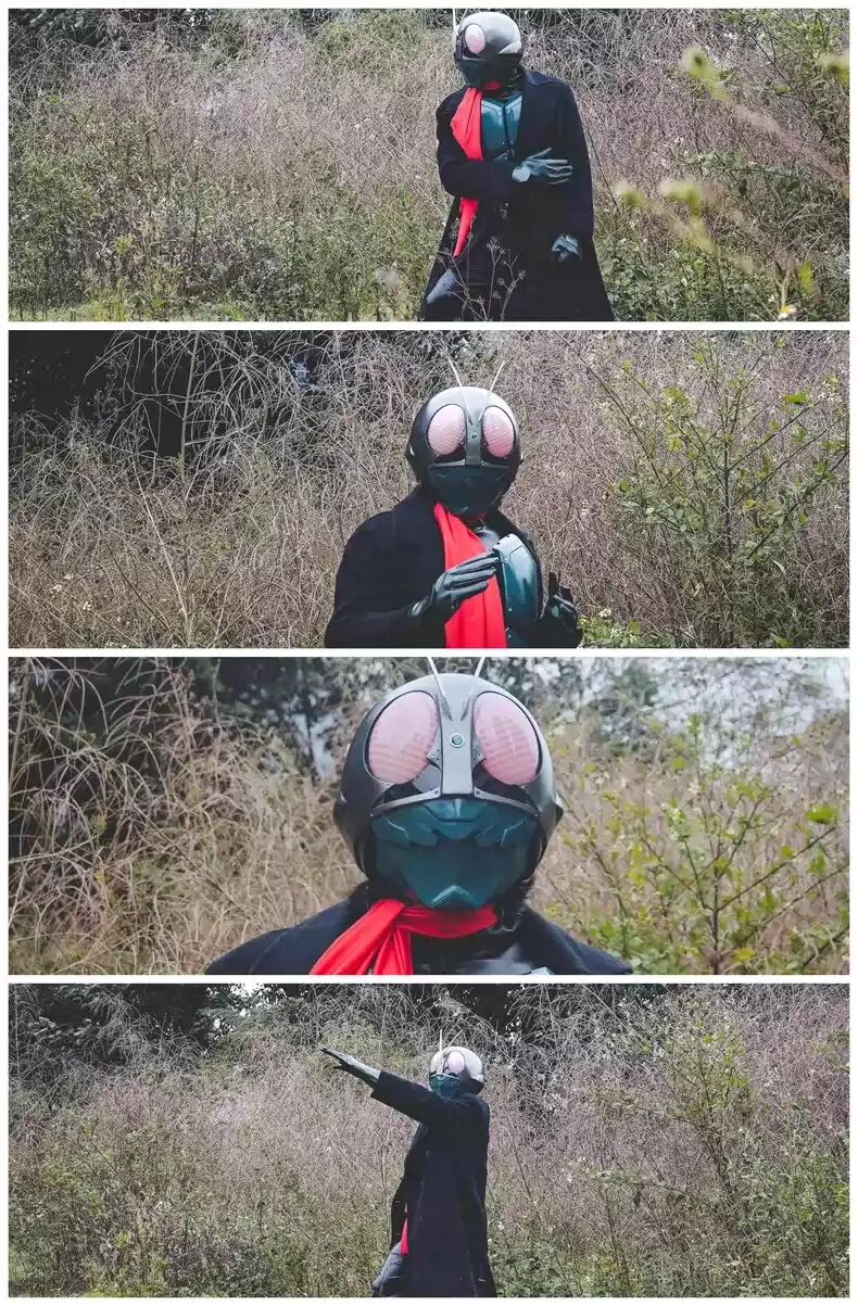 Shin Kamen Rider Hideaki Anno 1/1 Scale Masked Rider 1 Cosplay
