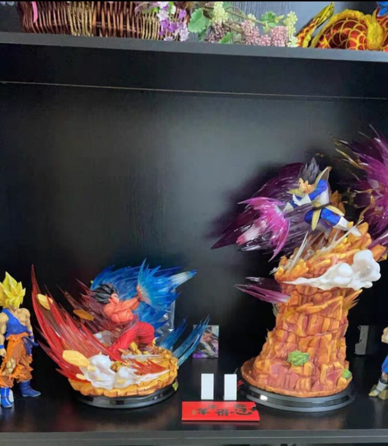 Tsume Art 1/6 HQS Dragon Ball Z Goku Kaio-Ken VS Vegeta Galick Gun