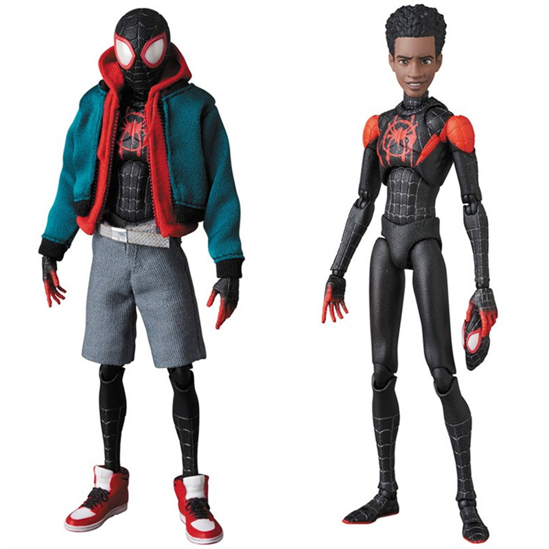 MEDICOM TOY - MAFEX SPIDER-MAN (Miles Morales) 5個セット Amazon.com: MAFEX Spider-Man (Miles Morales) Painted Action