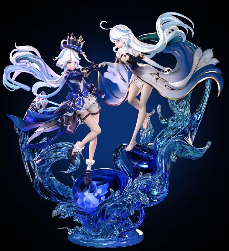ヒロミゴークリスタルスタンド HaJiMi Studio 1/6 Genshin Impact Furina Resin Statue A Ver. IN
