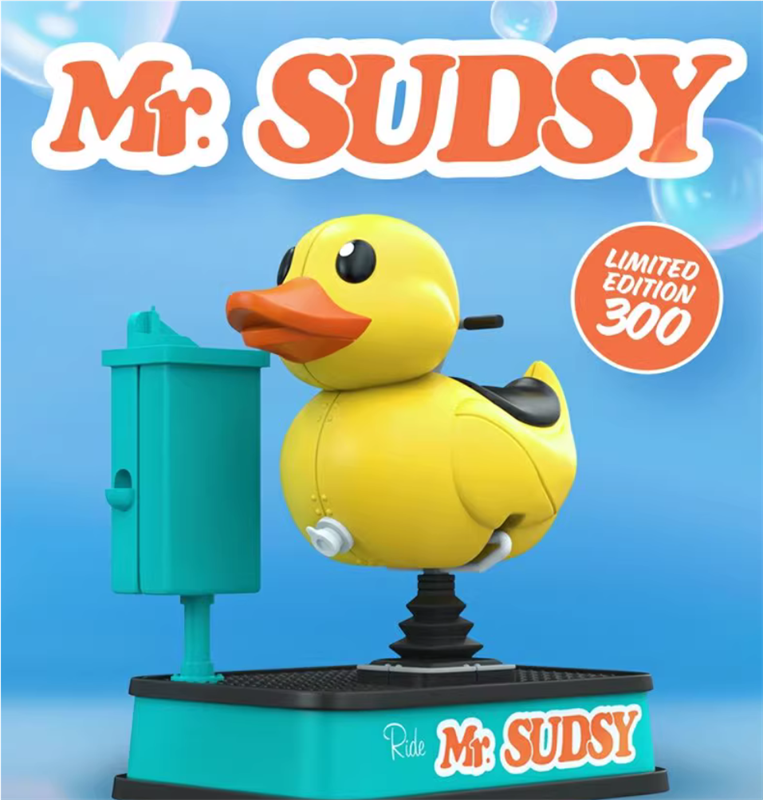 Mighty Jaxx Mr.Sudsy Limited Collectible Fashion Toy New In