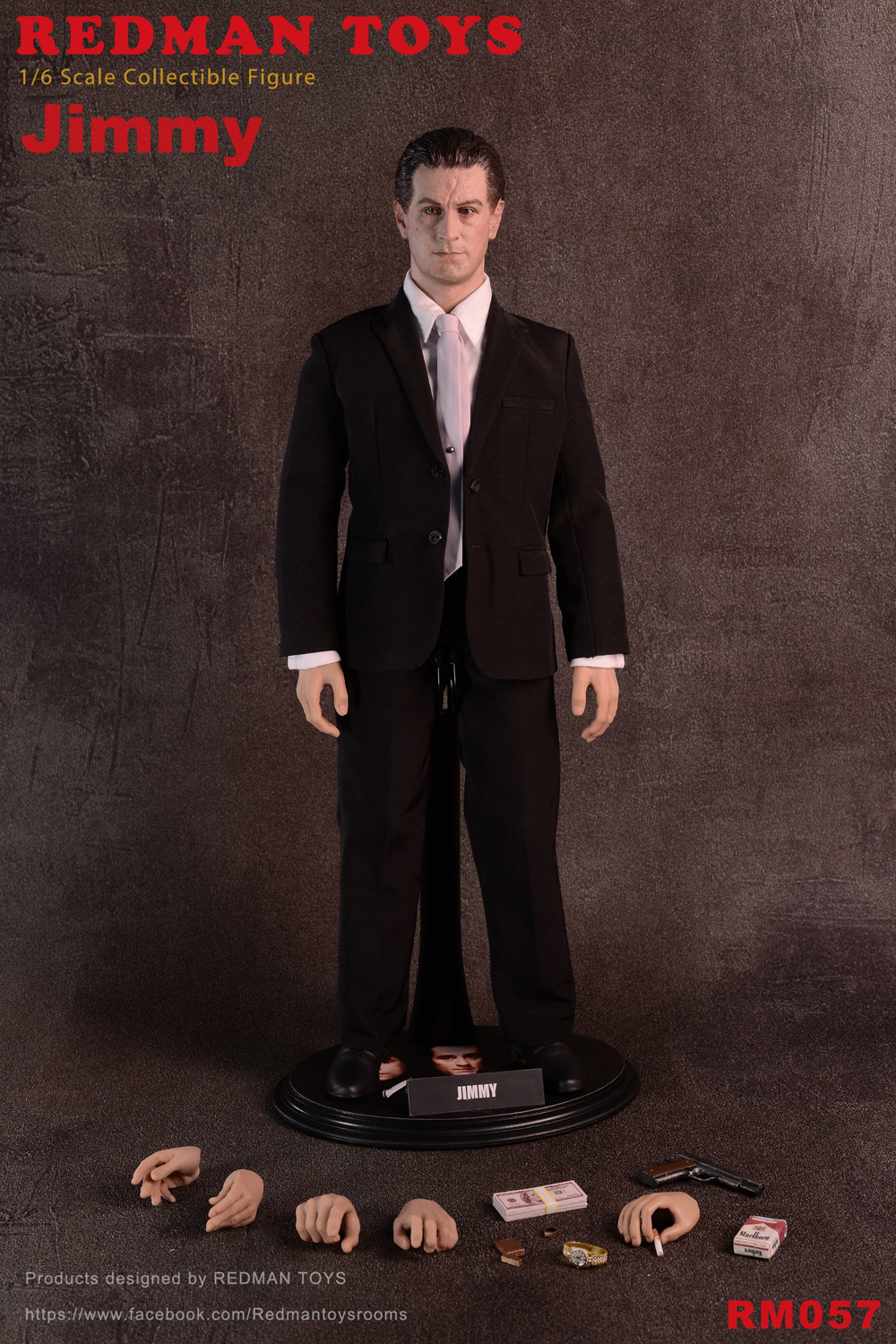 REDMAN TOYS Goodfellas Jimmy Conway 12in Action Figure Doll Model