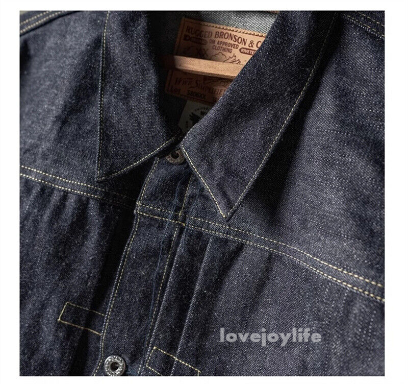 Bronson Vintage S806XX Slub Raw Selvedge Denim Jacket 14oz 1943