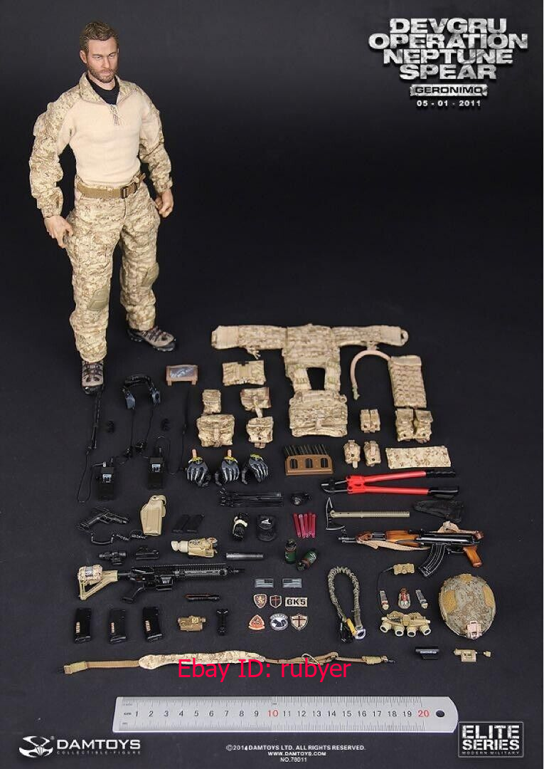 DAMTOYS 78011 1/6 DEVGRU Operation Neptune Spear Geronimo Navy