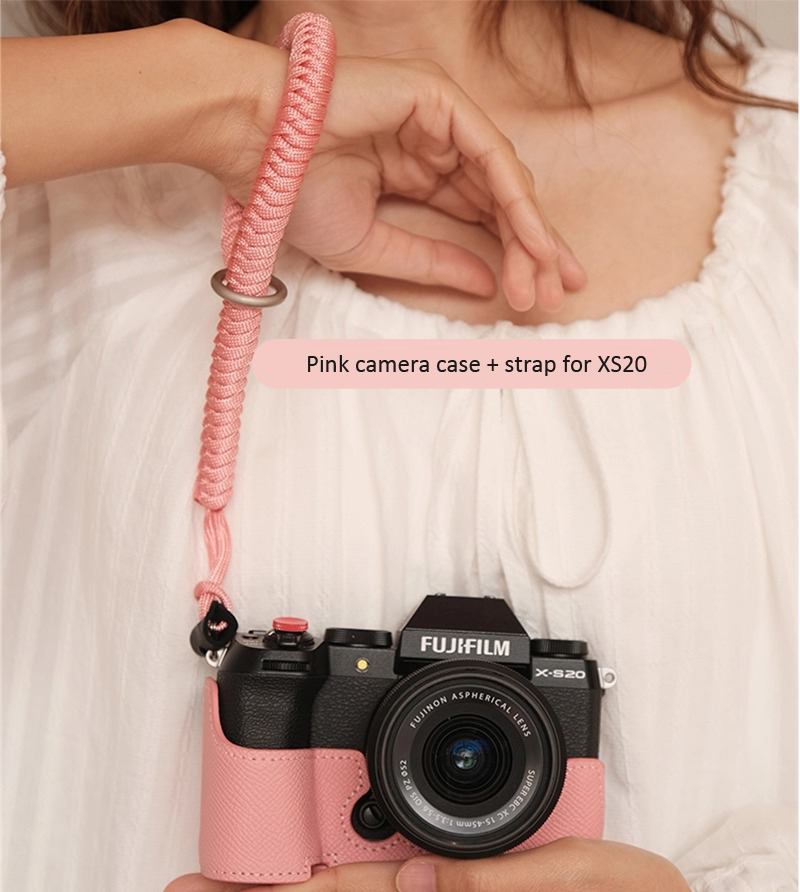 Real Leather Camera Bag Protect Case Belt For Fujifilm X100VI XT5 XT30 XT50 XS20 - Picture 18 of 22