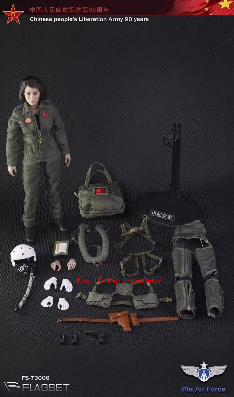 FLAGSET FS73006 Chinese Air Force Female Pilot 1/6 Action Figure