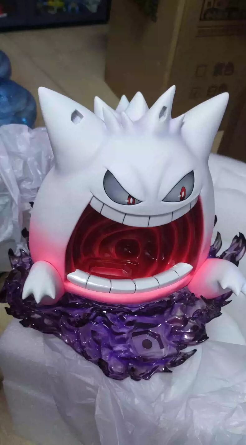 New EGG Studio Gengar H28cm Animation Resin Statue Toys Dynamax