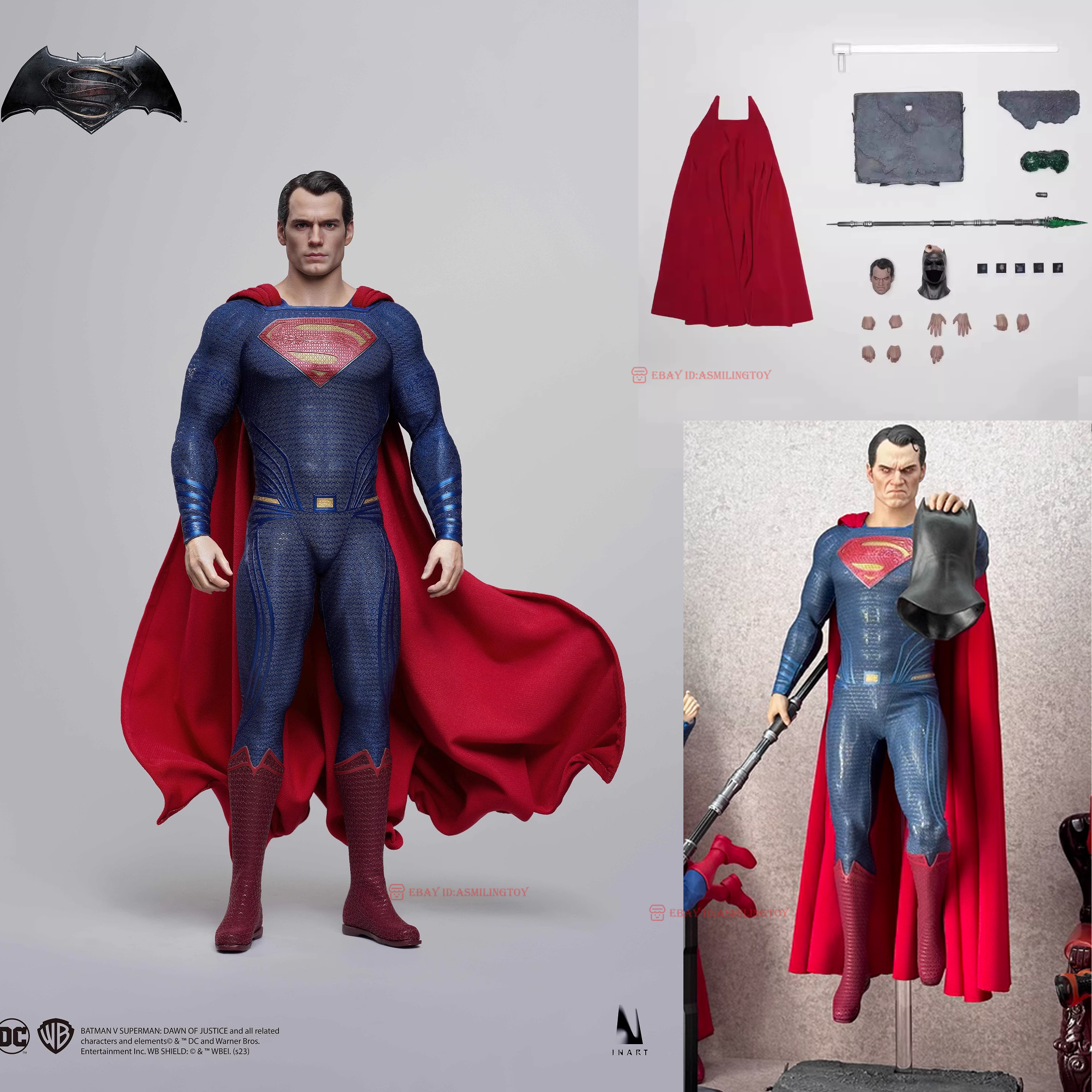 INART Batman VS Superman: Dawn of Justice Superman 1/6 Collectible