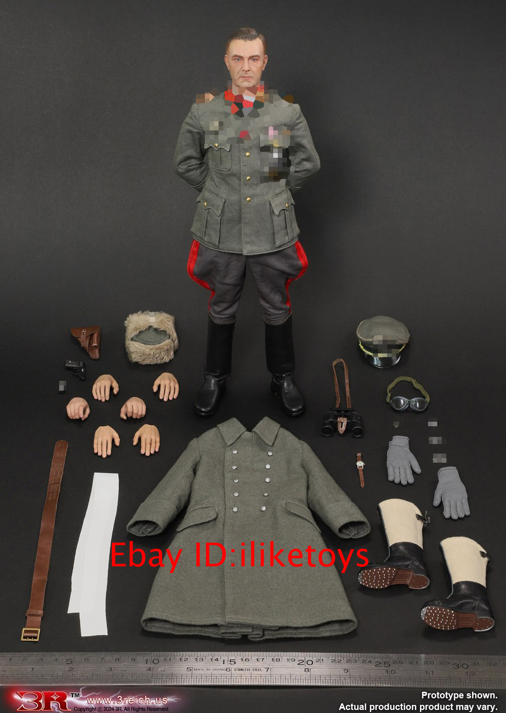 3R.did ドイツ軍服　1/6 3R DID Generalfeldmarschall Friedrich Paulus Marshal 1/6
