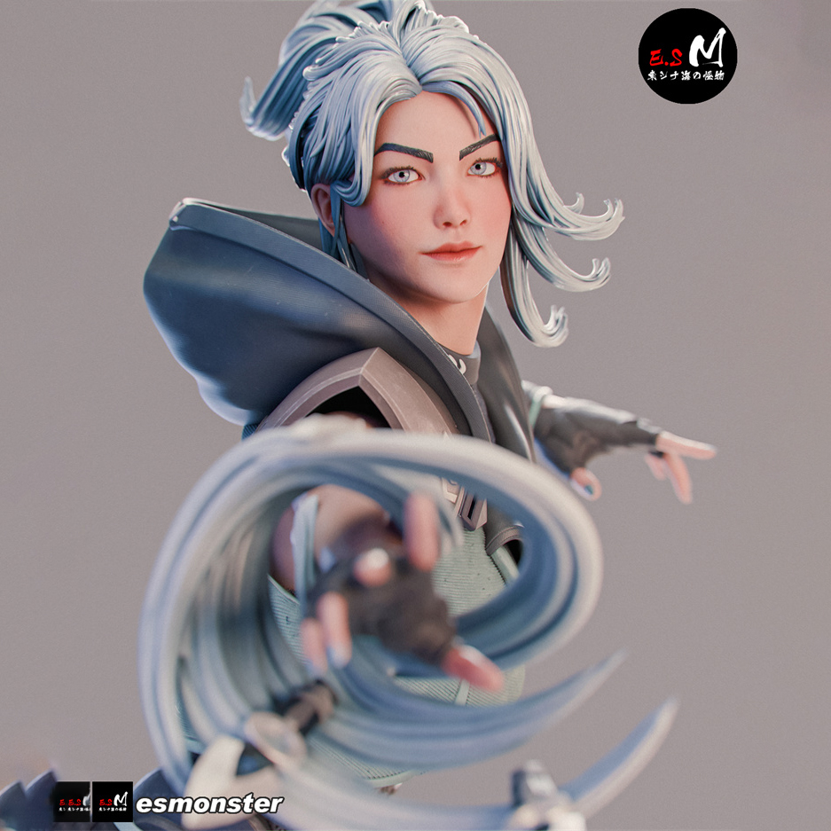 VALORANT JETT フィギュア VALORANT Jett Statue | Riot Games Store