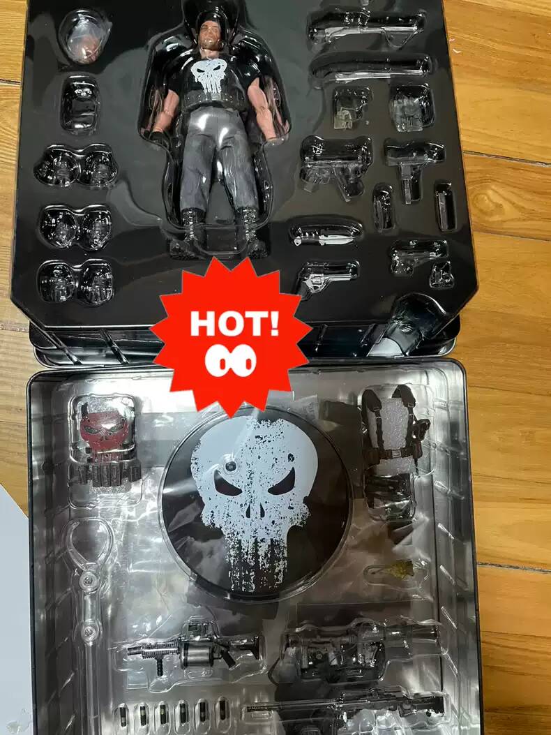mezco パニッシャー Mezco Toyz Punisher 1/12 Scale Frank Castle Toys Figures New