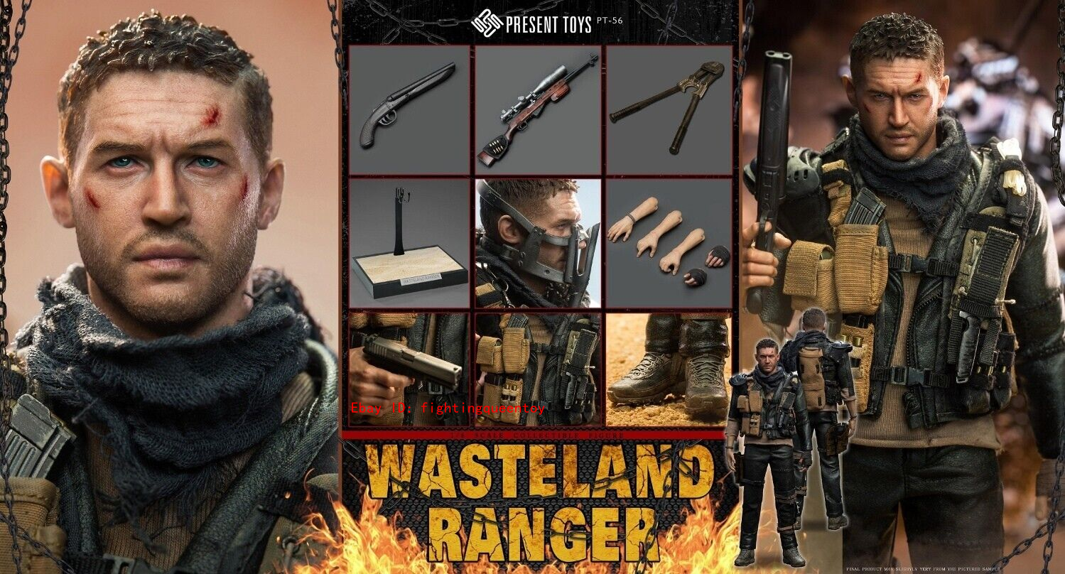 PRESENT TOYS PT-sp56 Wasteland Ranger Mad Max Tom Hardy 1/6 Action