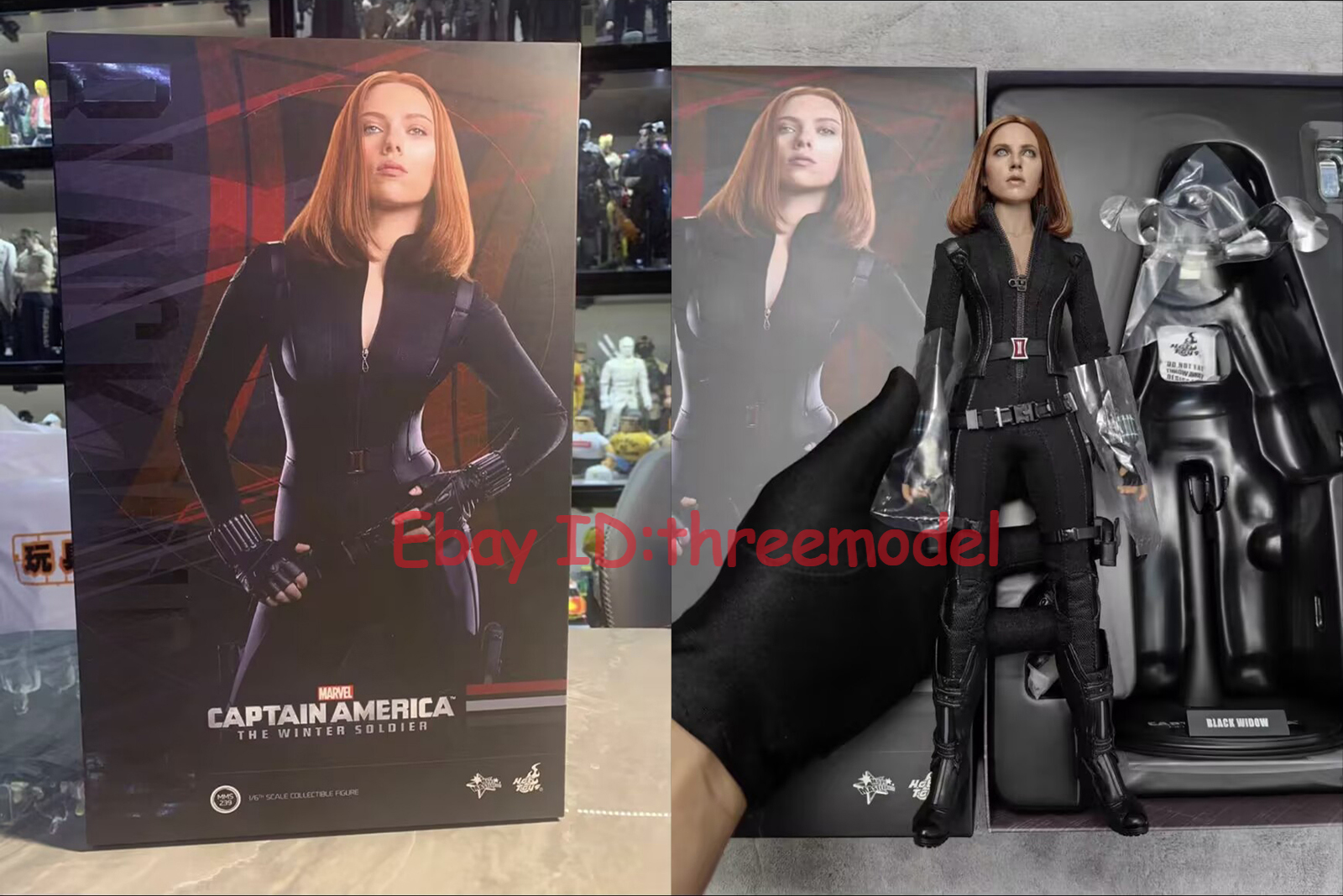 Hot Toys MMS239 1/6 Captain America The Winter Soldier BLACK WIDOW