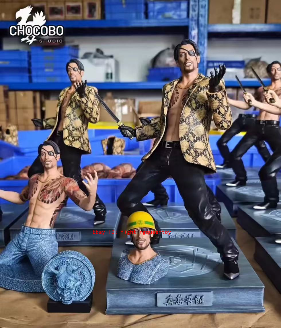 CHOCOBO Studio Goro Majima YAKUZA 1/6 Scale 2 Heads EX Ver. Resin