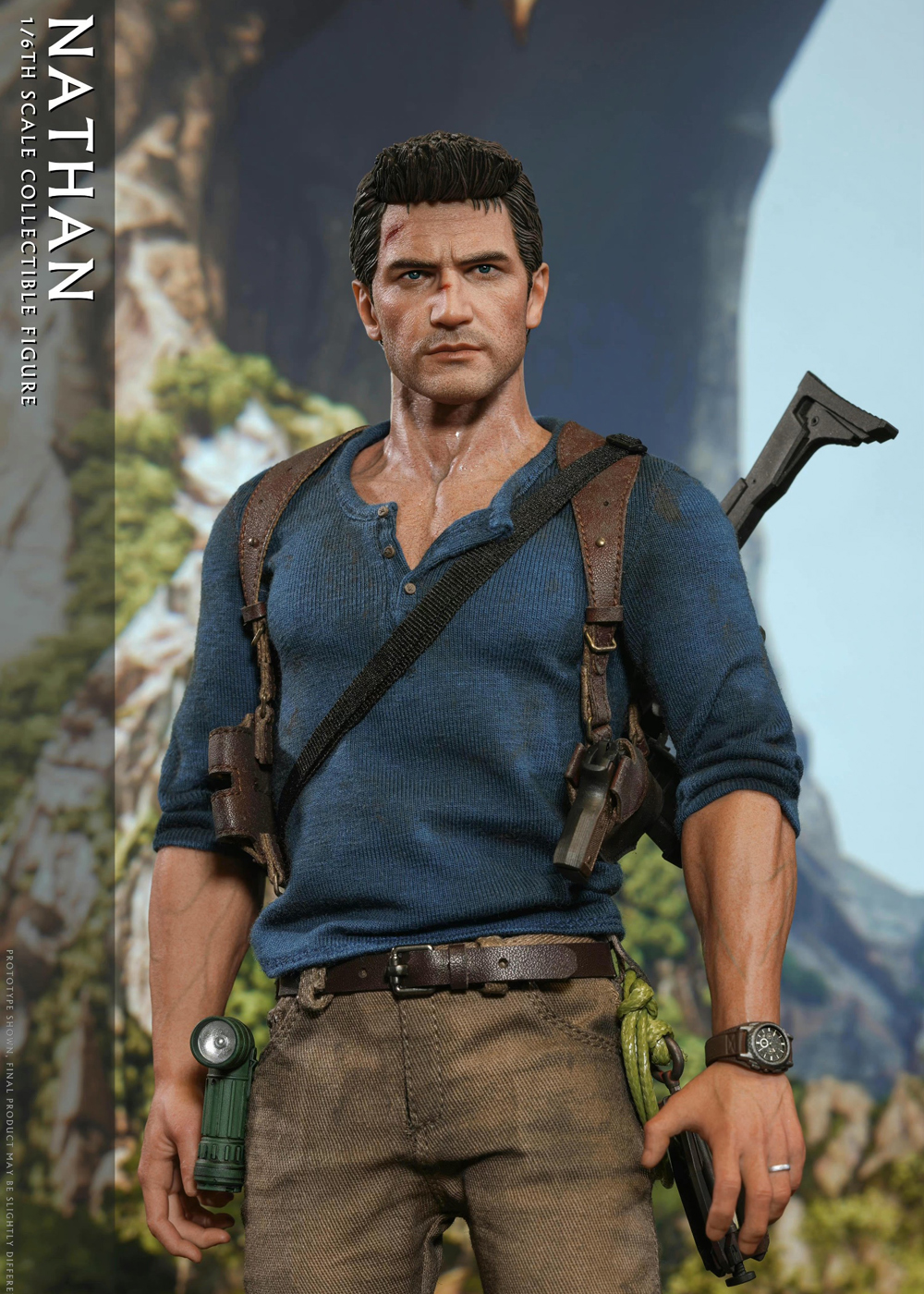 LIMTOYS Nathan Drake Uncharted 12in Action Figure Doll Model