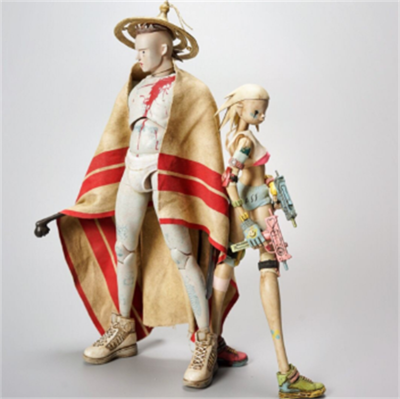 ThreeA 3A Die Antwoord MOUNT NINJI & DA NICE TIME KID 1/6 Action