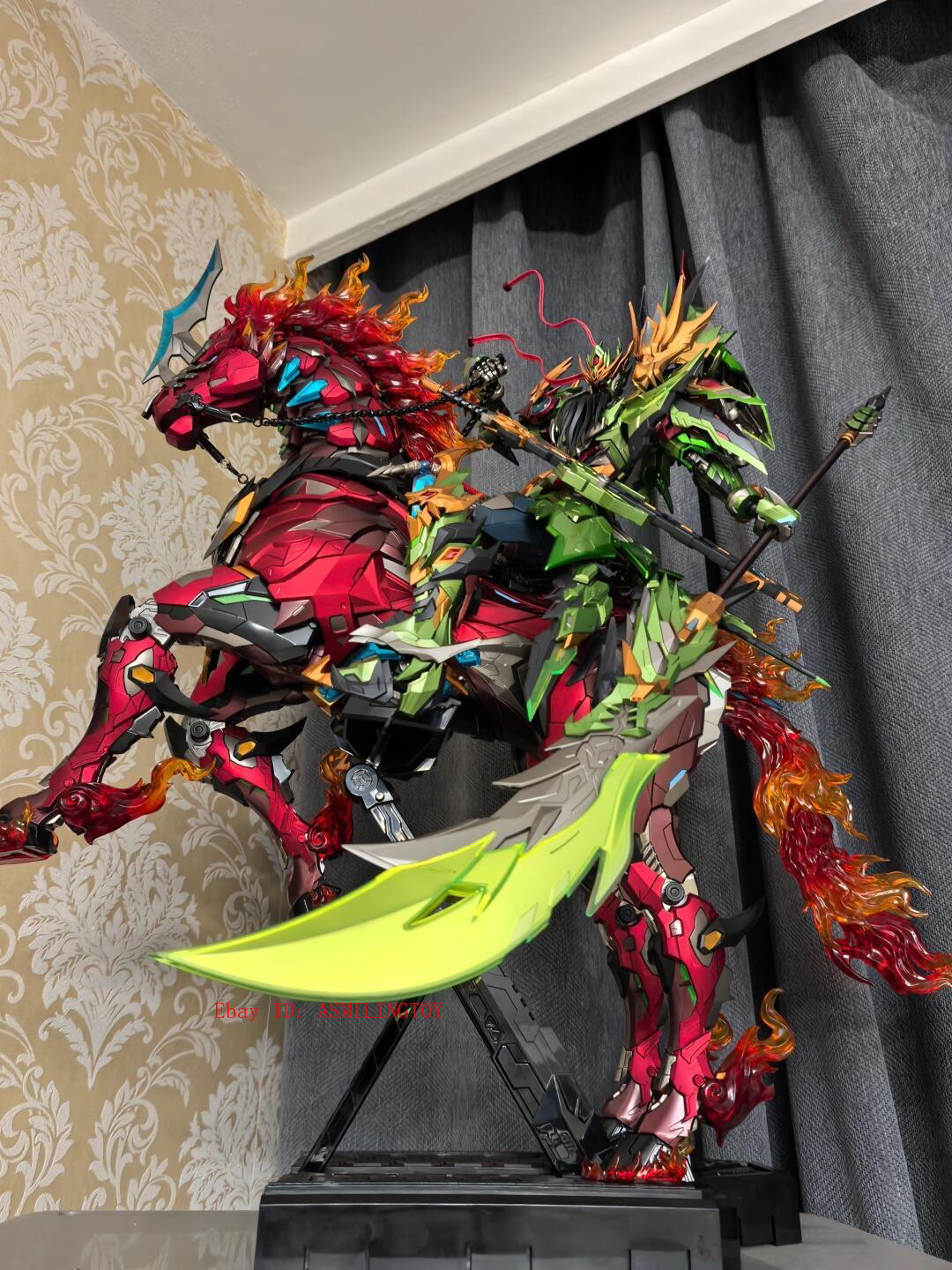 Motor Nuclear MNQ-09X Guan Yu & Red Hare Action Figure Deluxe Ver