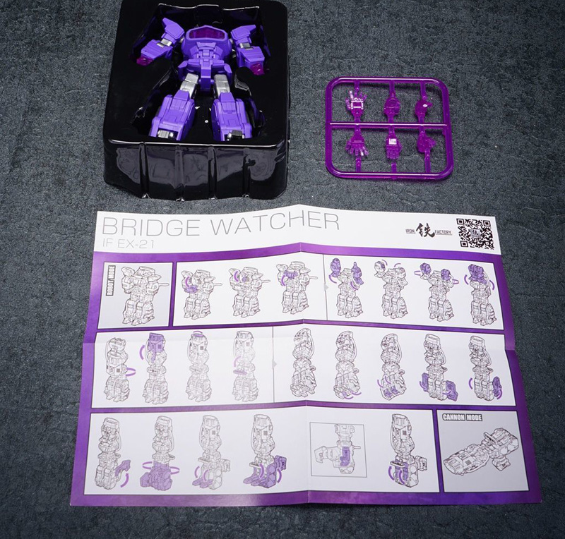 Transformable Toys Iron Factory If Ex-21 BRIDGE WATCHER Shockwave