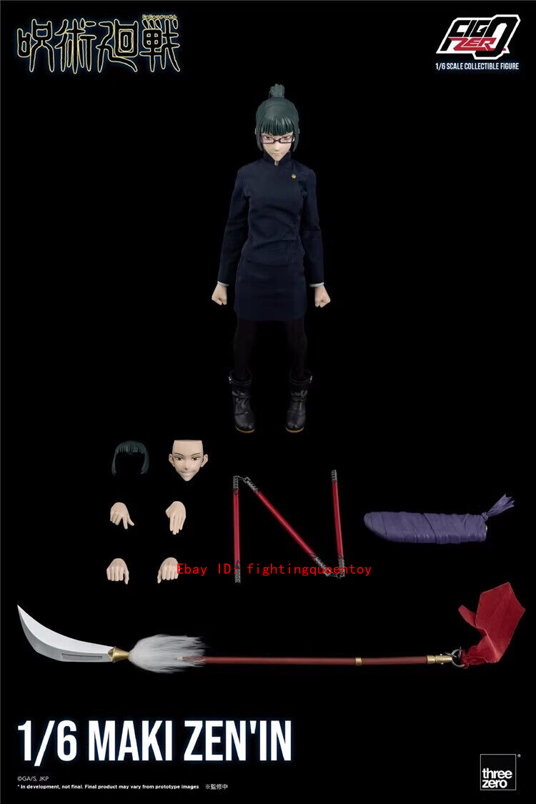 Threezero 3Z04130M0 JUJUTSU KAISEN Zenin Maki 1/6 Female Action