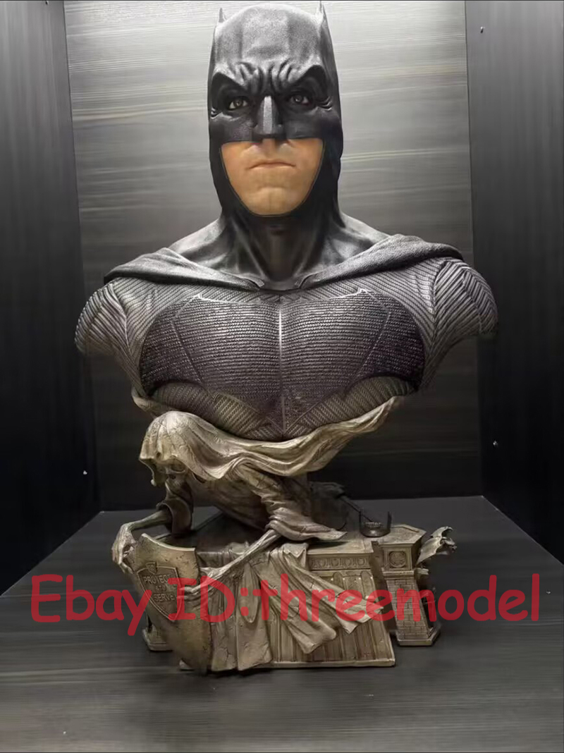 Queen Studios 1/1 Batman life Size Bust Resin Statue Justice